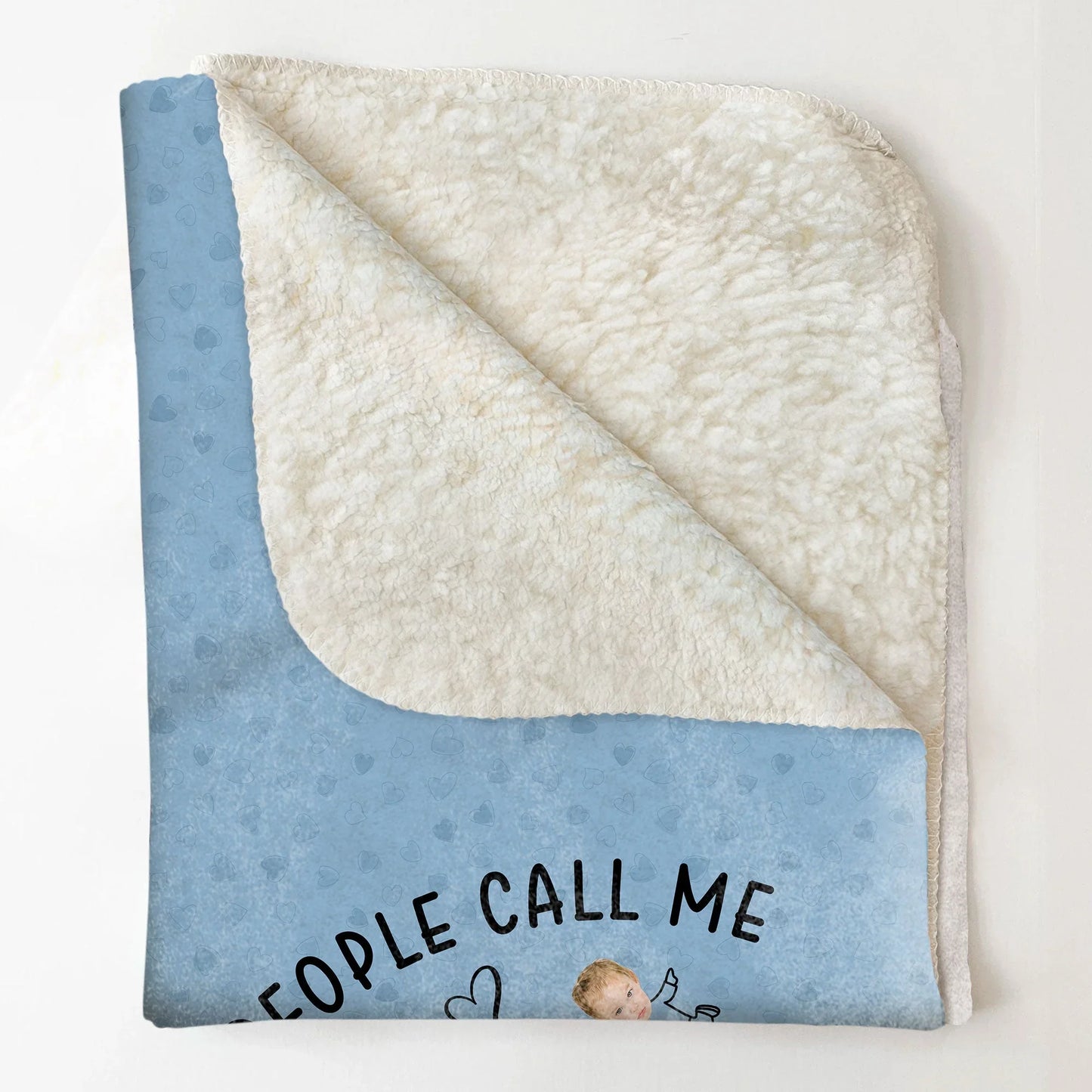 This Is How My Favorite People Call Me - Personalized Photo Blanket