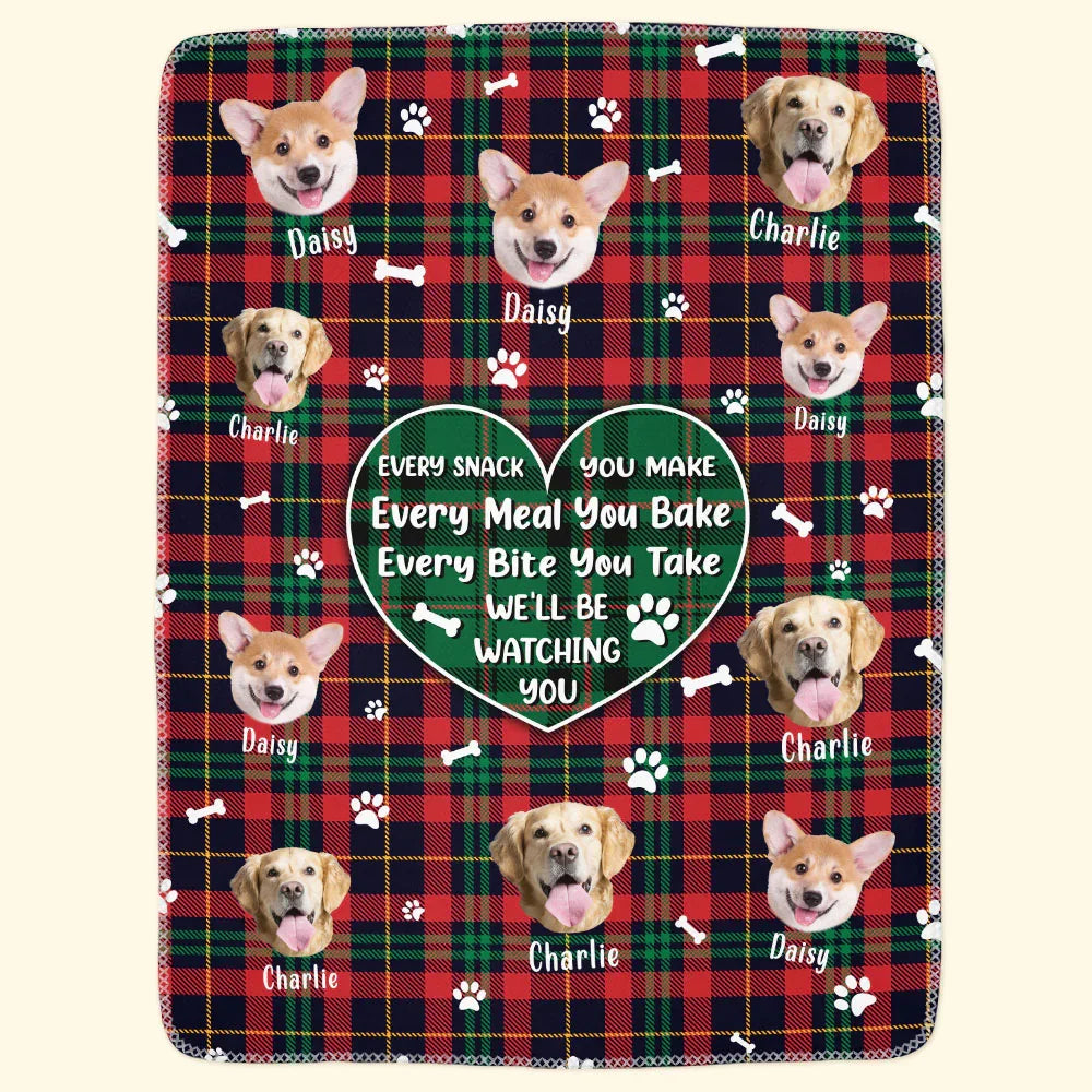 We'll Be Watching You - Personalized Photo Blanket