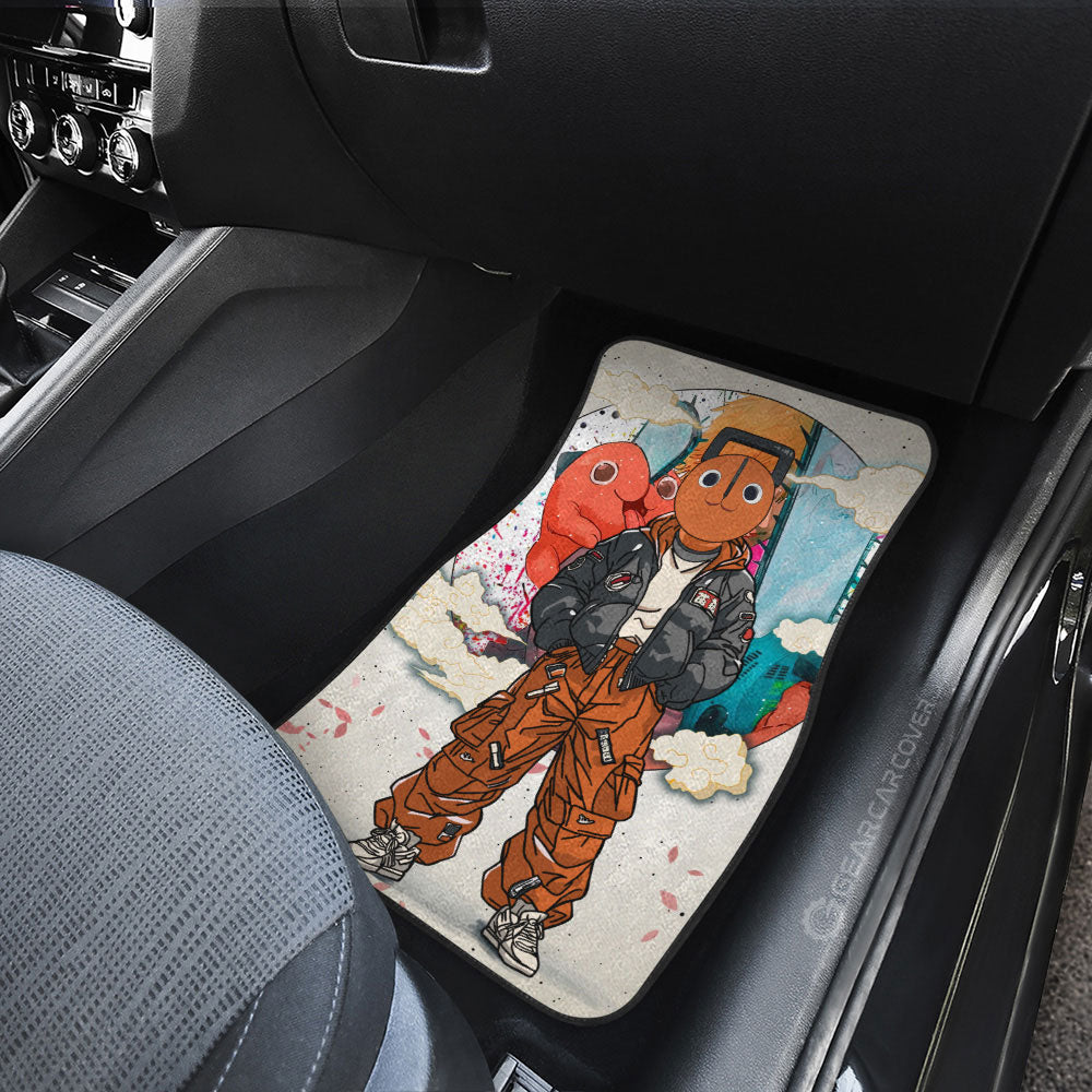 Pochita Car Floor Mats Anime Collection