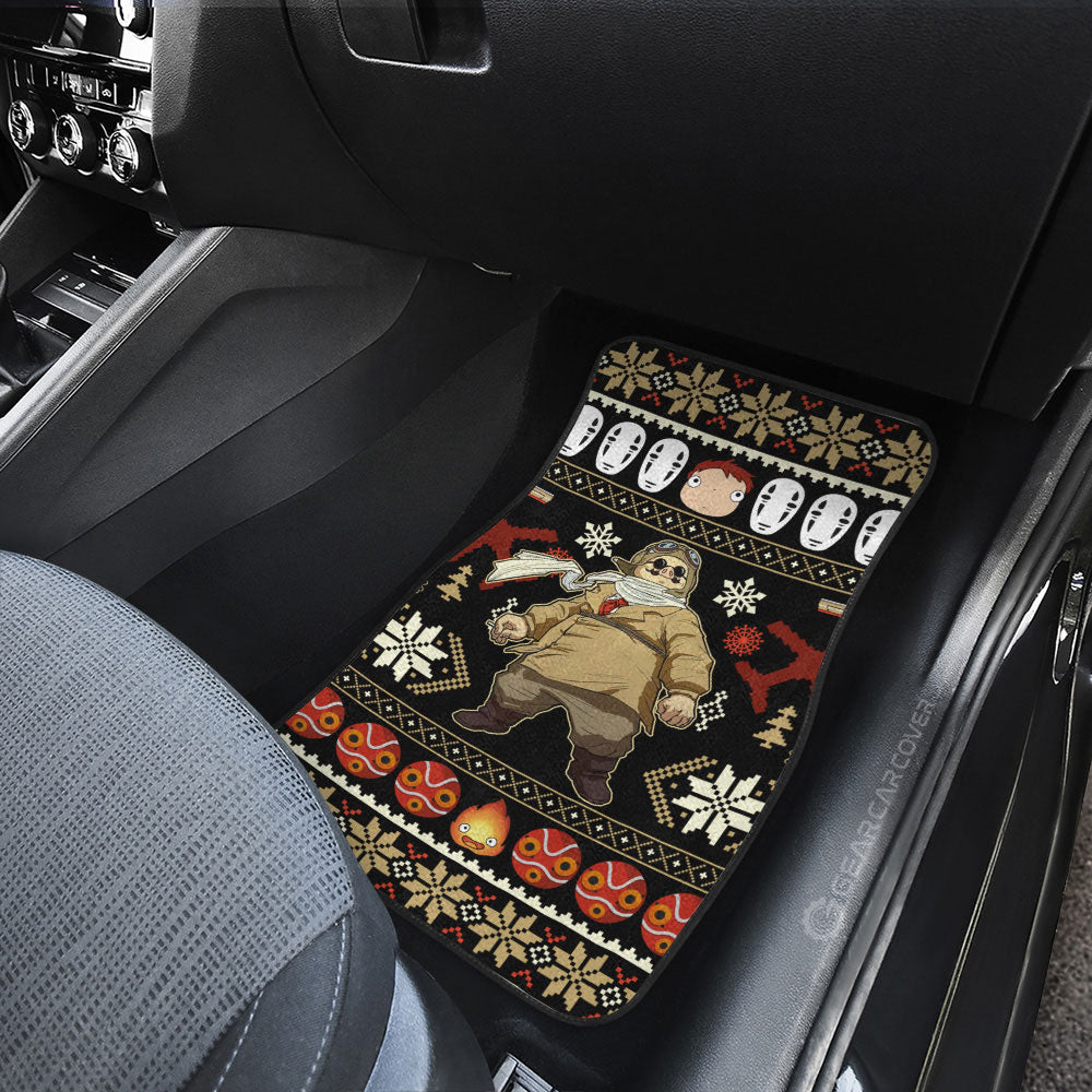 Porco Rosso Car Floor Mats Custom Car Accessories