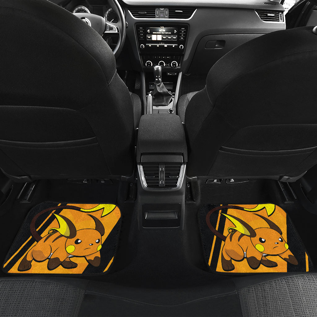 Raichu Pokemon Car Floor Mats Style Custom For Fans Ci230130-02a