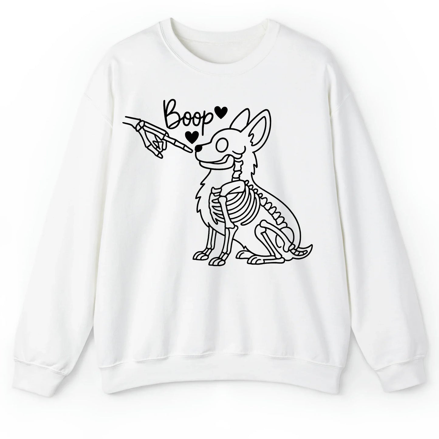 Halloween Corgi T-Shirt – Boop Skeleton Dog Graphic Tee for Corgi Lovers