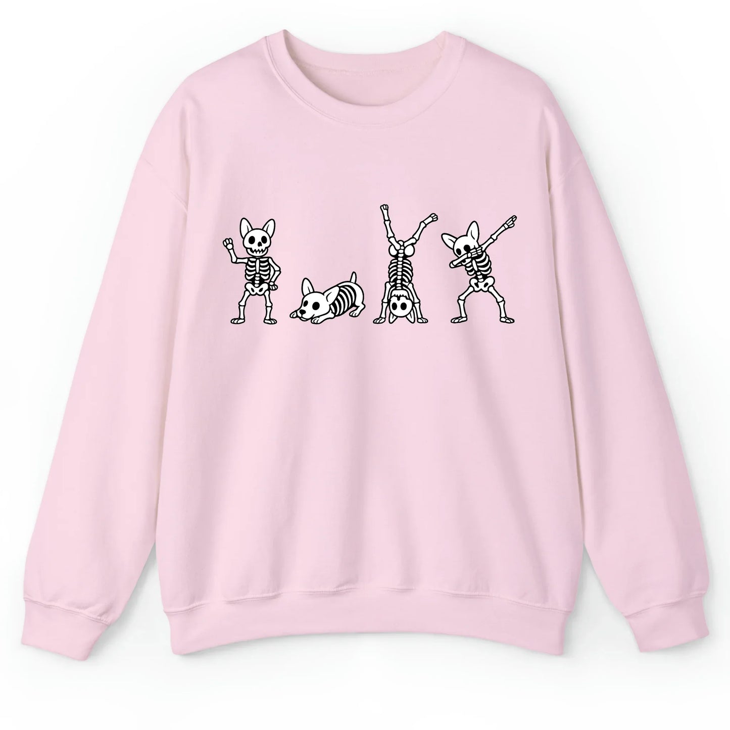 Halloween Corgi Skeleton T-Shirt – Cute & Spooky Gift for Dog Lovers