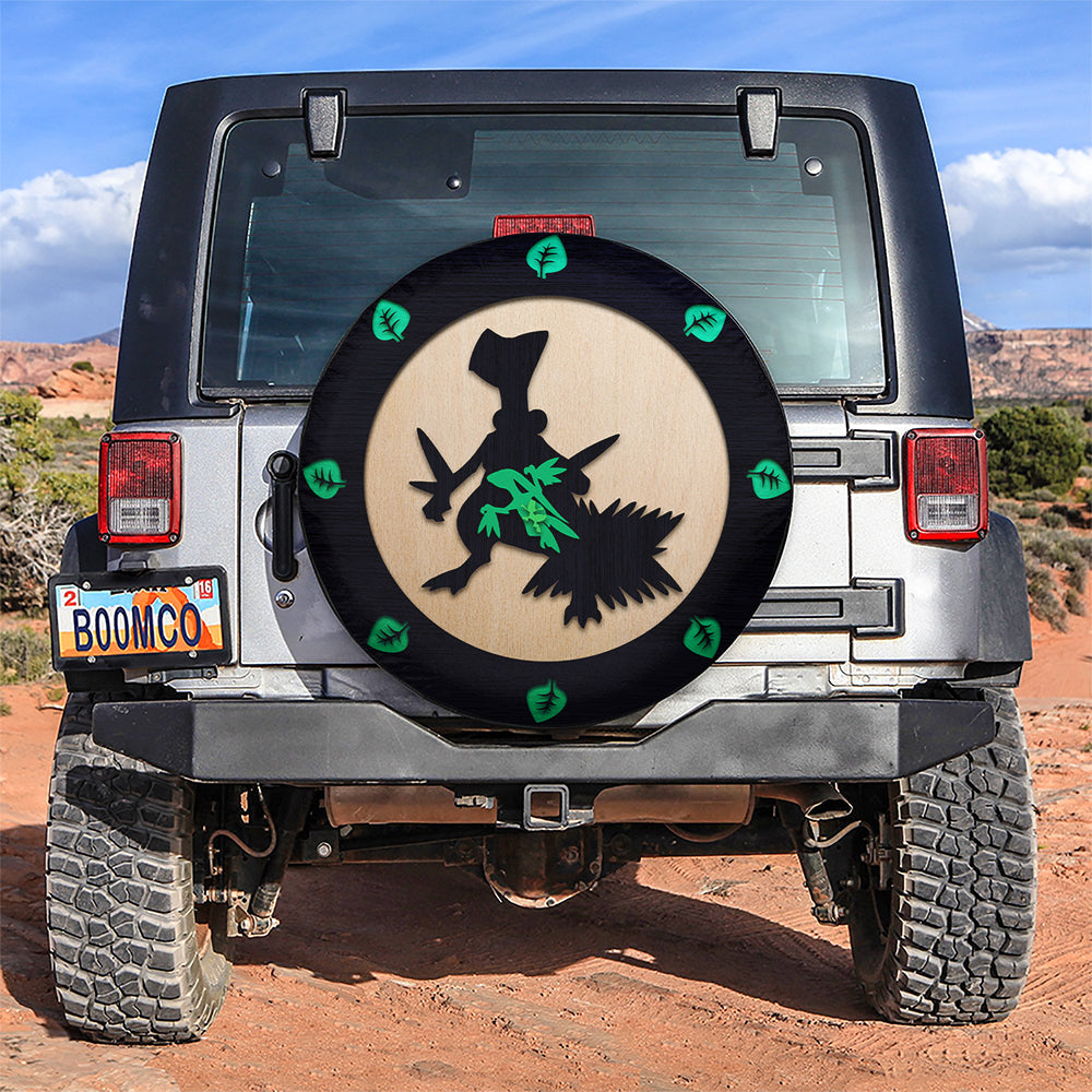 Sceptile Wood Car Spare Tire Cover
