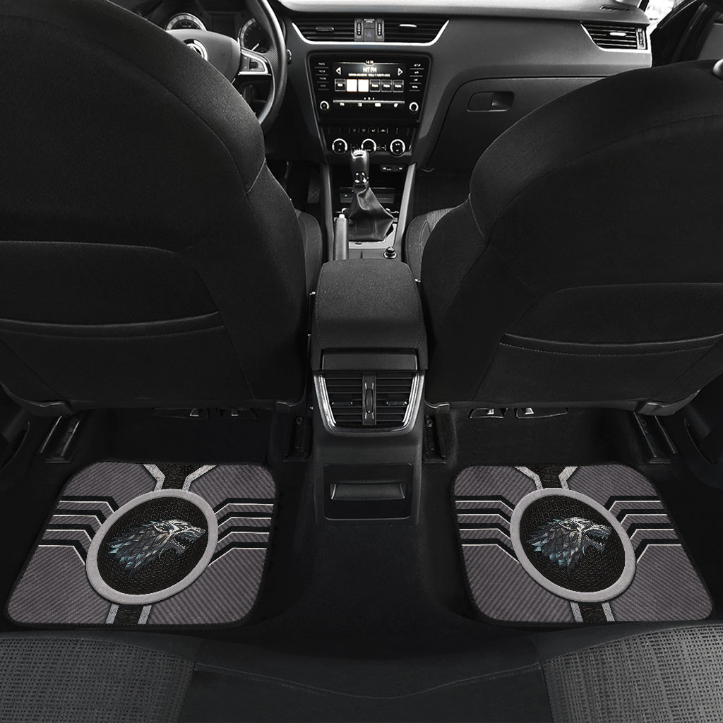 Stark Game Of Thrones Logo Car Floor Mats Custom For Fans Ci230113-05a