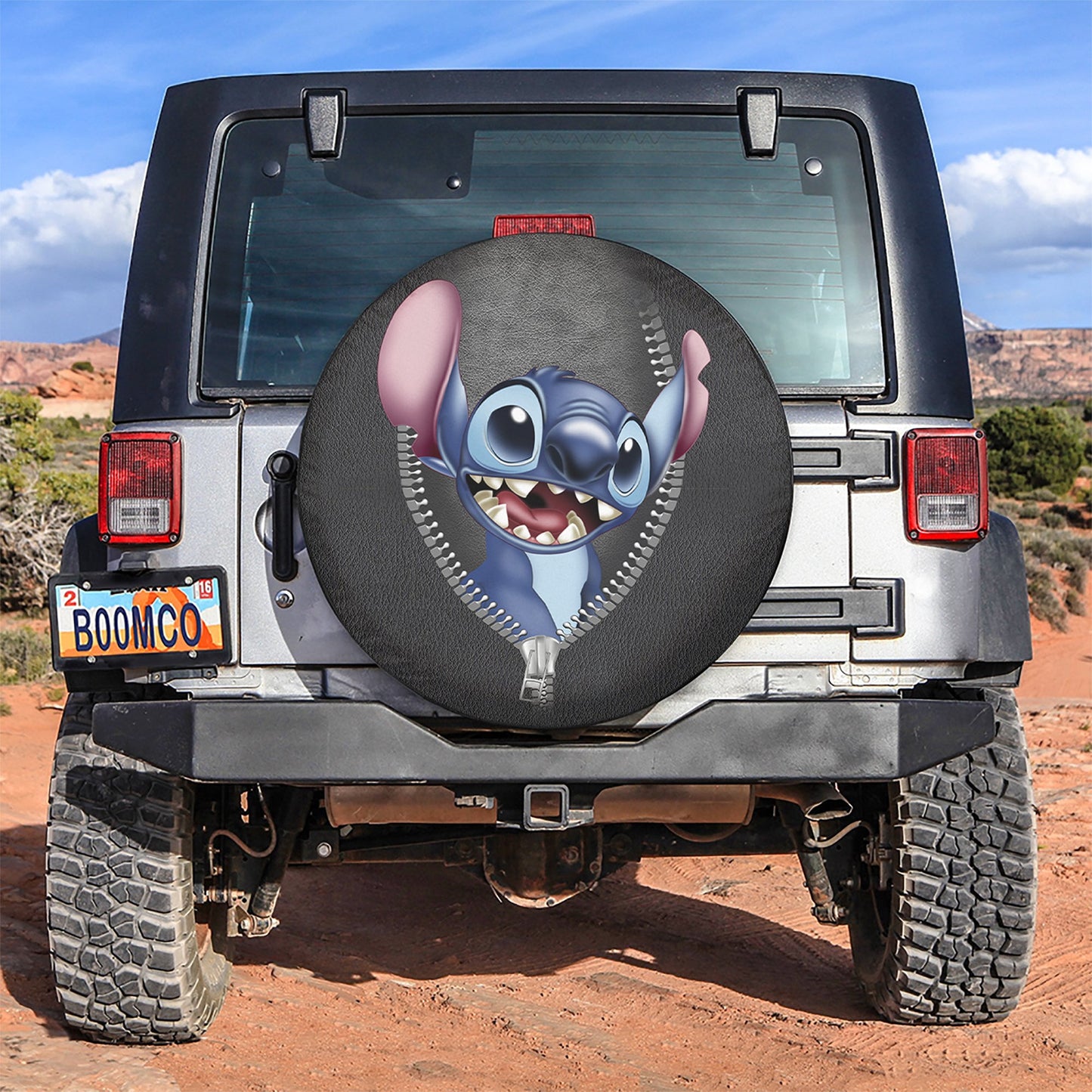 Stitch Zipper Car Spare Tire