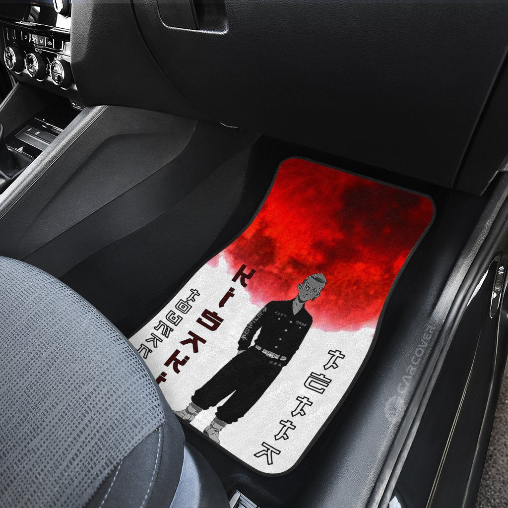 Tetta Kisaki Car Floor Mats Custom Anime Tokyo Revengers Car Interior Accessories