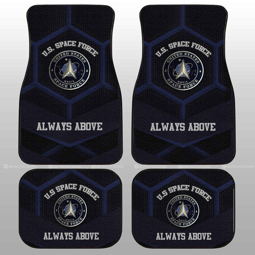 U.S. Space Force Military Car Floor Mats Custom Car Accessories