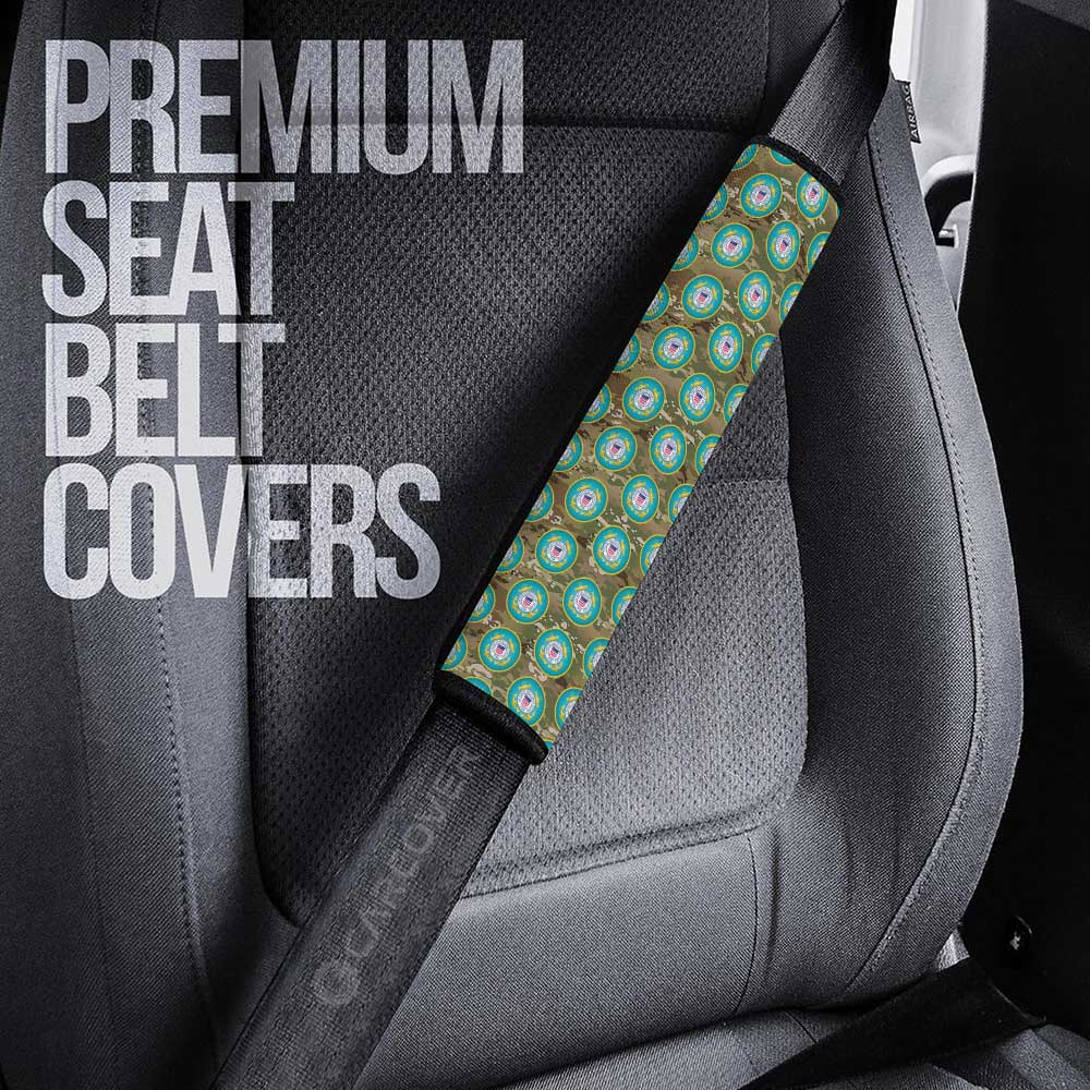 US Military Coast Guard Seat Belt Covers Custom Car Accessories