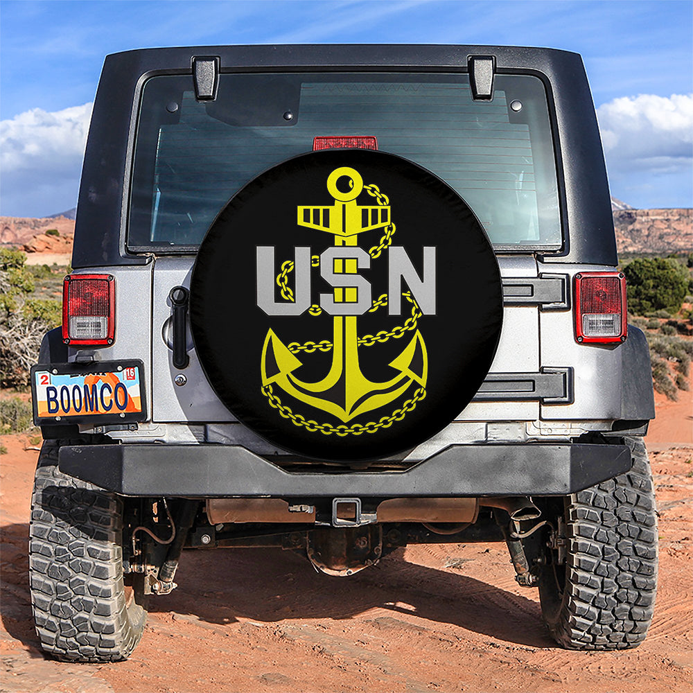 USN Car Spare Tire Cover