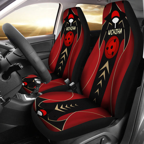 Uchiha Clan Sharingan Marine Style Car Seat Cover