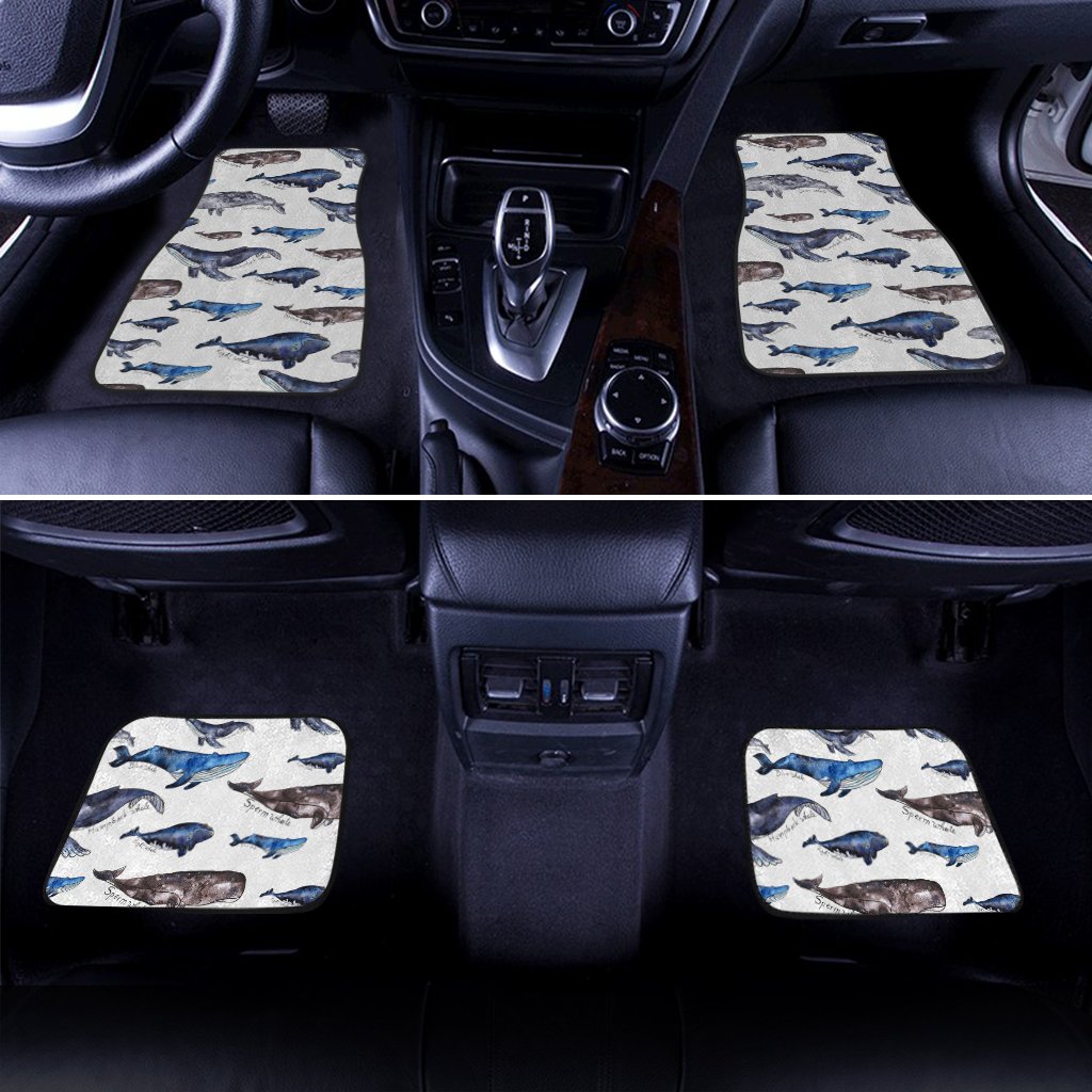 Whales Car Floor Mats Custom Pattern Car Accessories
