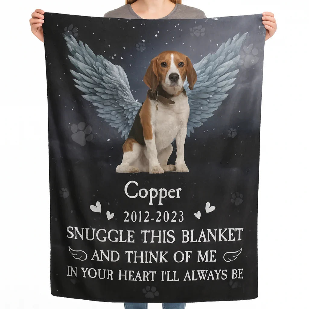 When You Really Miss Me Hug This Blanket - Pet Memorial Gift