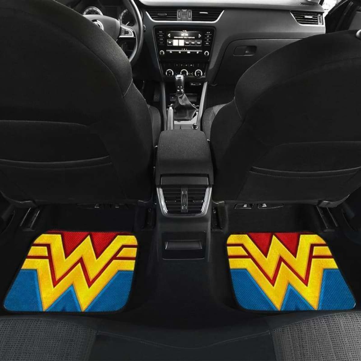 Wonder Woman Car Floor Mats Universal Fit 051912