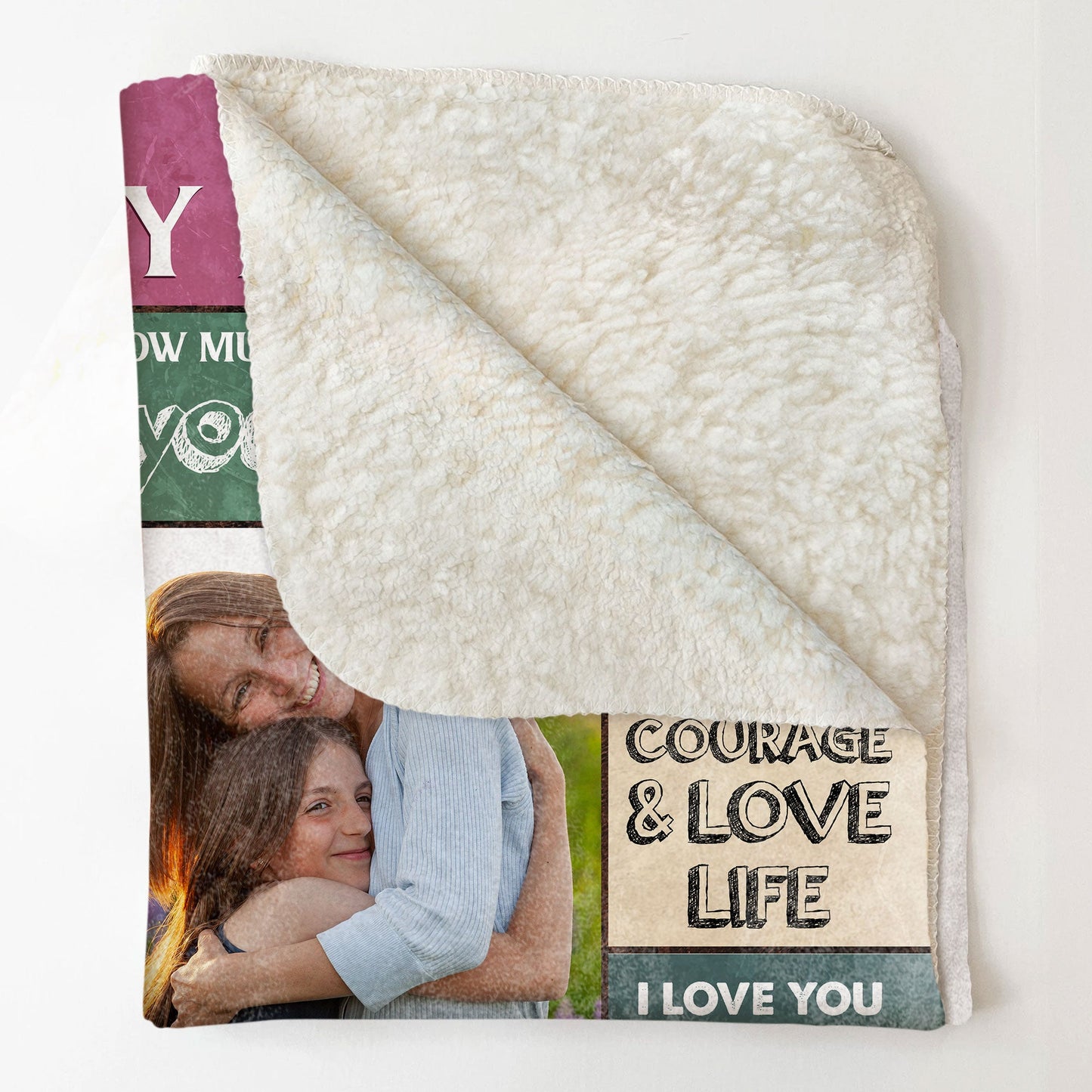 You'll Always Be My Baby Girl - Personalized Photo Blanket
