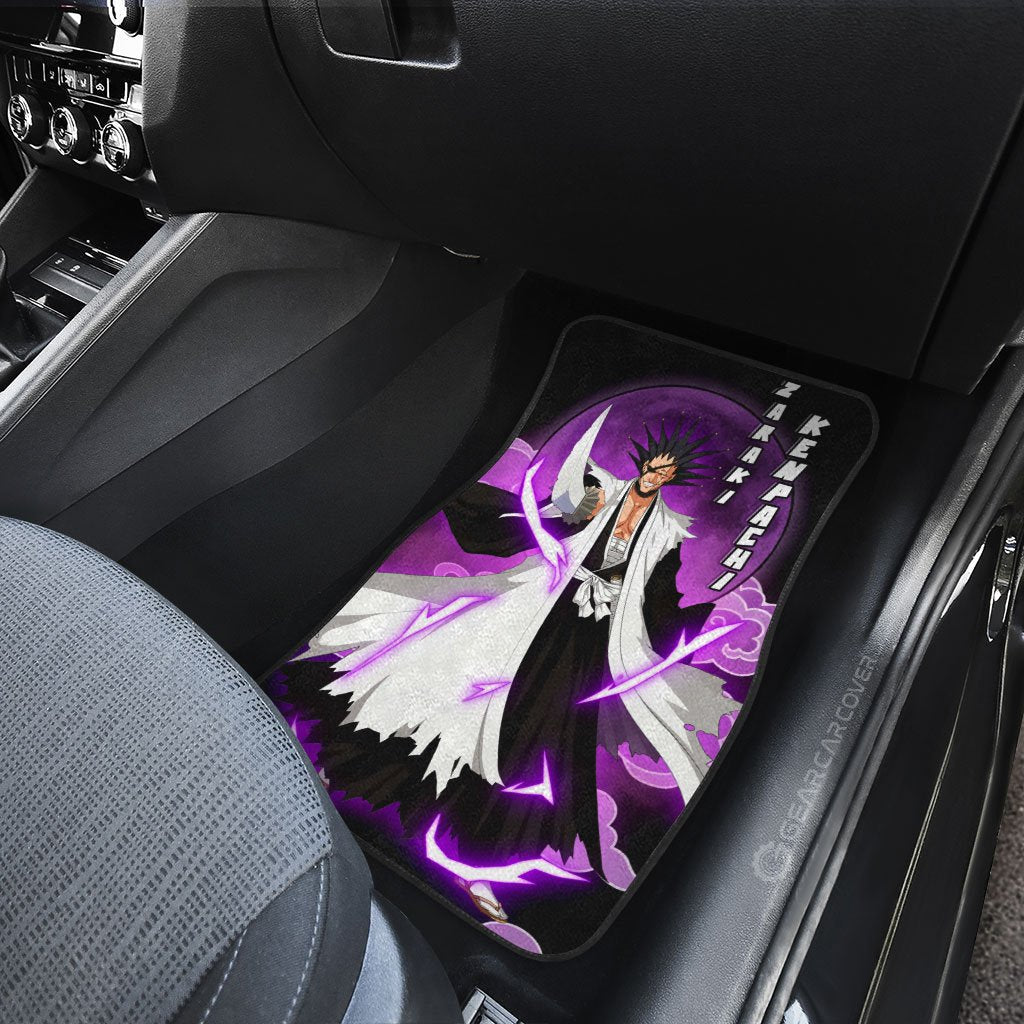 Zaraki Kenpachi Car Floor Mats Custom Bleach Anime Car Accessories