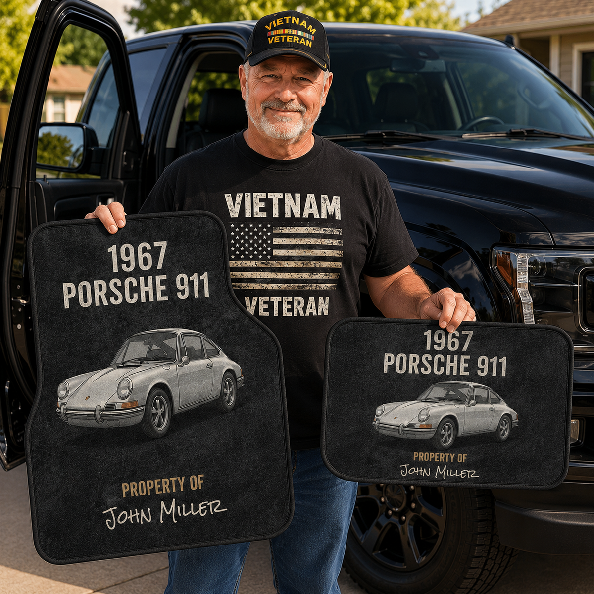 Custom Car Floor Mats with Name, Photo or Logo | PersonalizedFury
