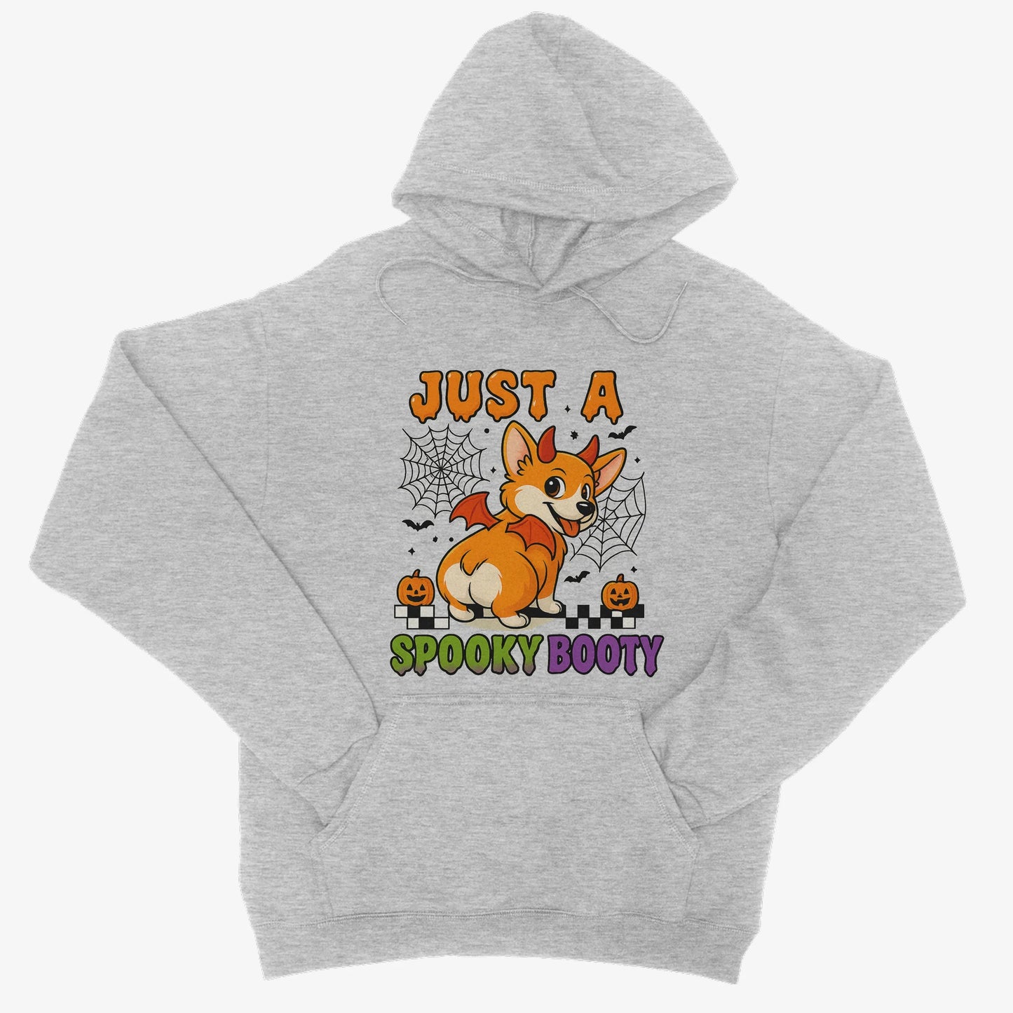Funny Halloween Corgi T-Shirt – Just a Spooky Booty Graphic Tee