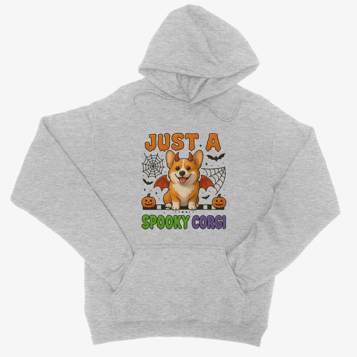 Funny Halloween Corgi T-Shirt – Just a Spooky Corgi Graphic Tee