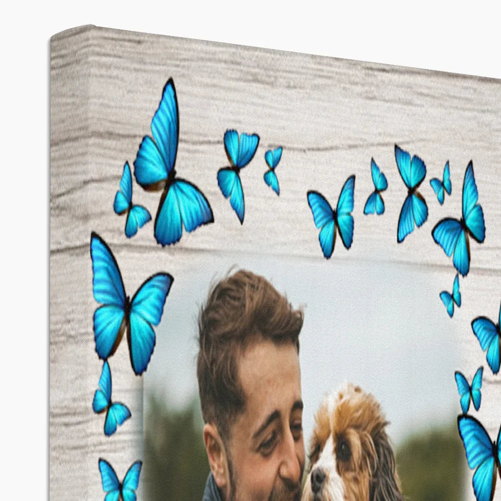 Dog Memorial Gifts – If Love Alone Could Have Kept You Here Canvas