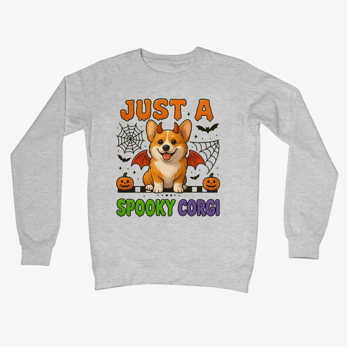 Funny Halloween Corgi T-Shirt – Just a Spooky Corgi Graphic Tee