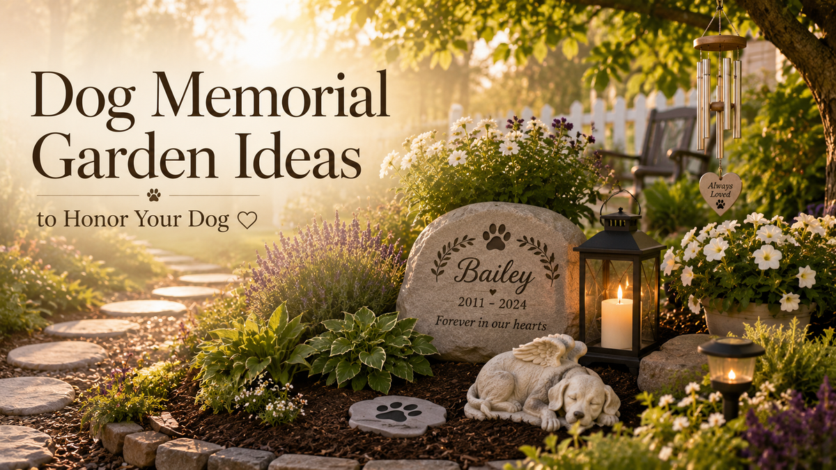 Dog Memorial Garden Ideas to Honor Your Dog