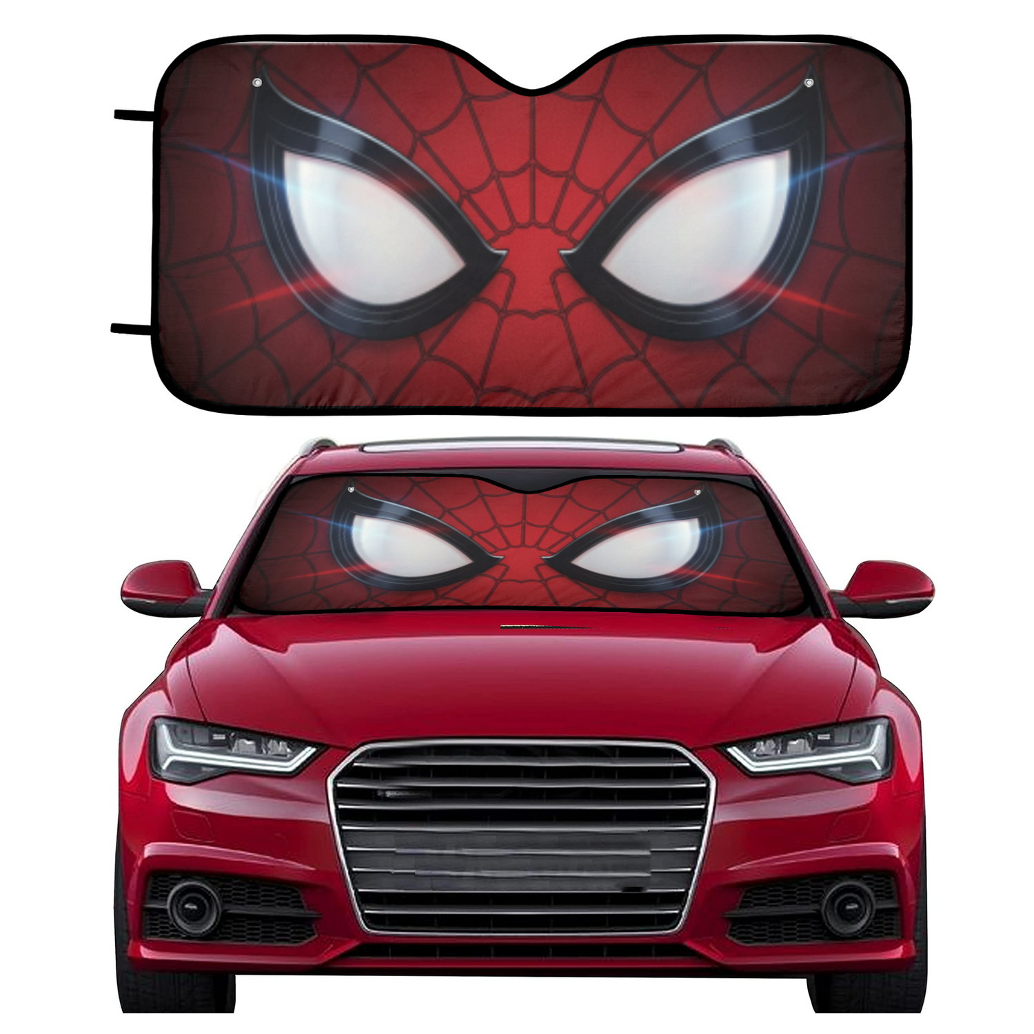 Spider Man Car Sun Shade - PersonalizedFury