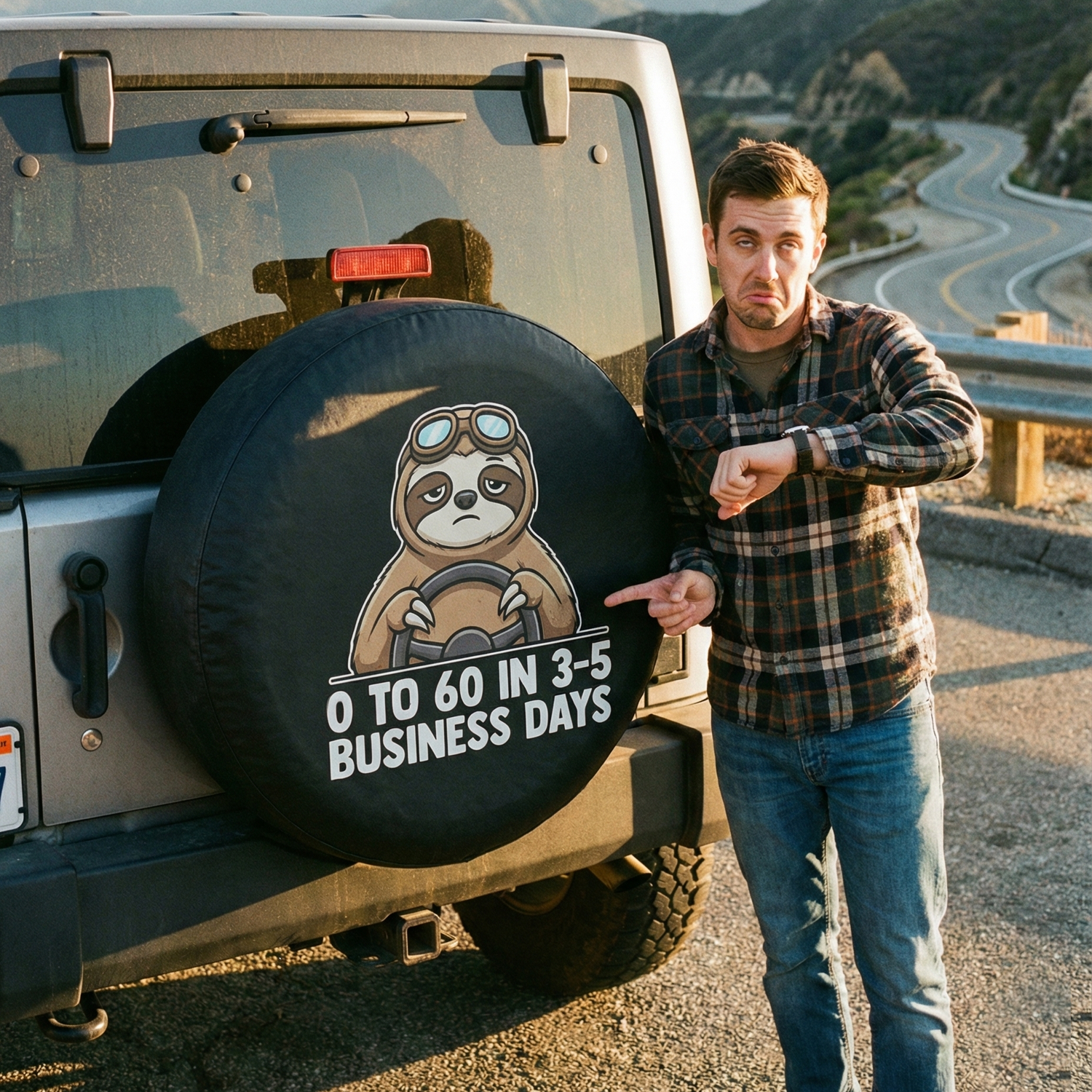 Funny Jeep Spare Tire Covers