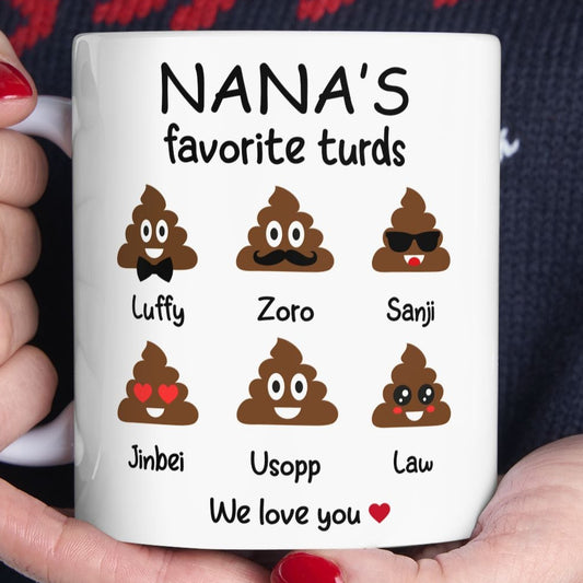 Personalized Nana Coffee Mug - Funny Gift For Grandma - PersonalizedFury