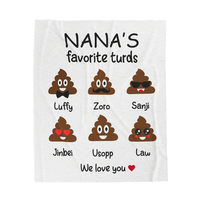 Personalized Funny Gift Blanket For Nana - PersonalizedFury
