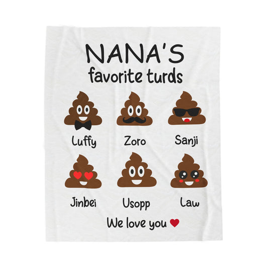 Personalized Funny Gift Blanket For Nana - PersonalizedFury