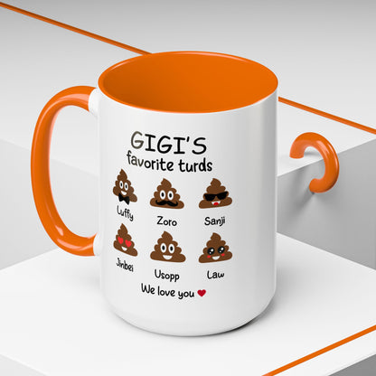 Funny Mug For Gigi - Mother's Day Christmas Gift for Grandma or Mom - PersonalizedFury