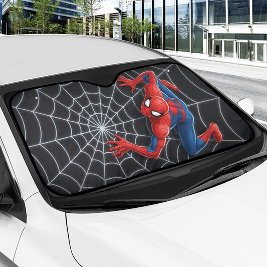 Spider-Man Auto Car Sun Shade