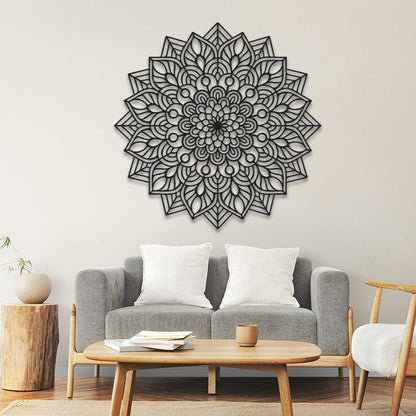 Mandala Metal Wall Art Wall Decor for Home & Office