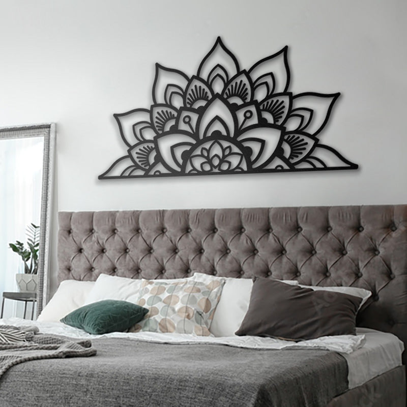 Mandala Metal Wall Art for Bedroom Wall Decor