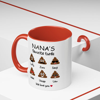 Funny Mug For Nana - Mother's Day Christmas Gift for Grandma or Mom - PersonalizedFury