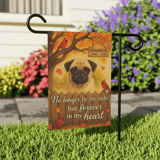 Pet Memorial Flag – Custom Dog Memorial Gift with Name & Years