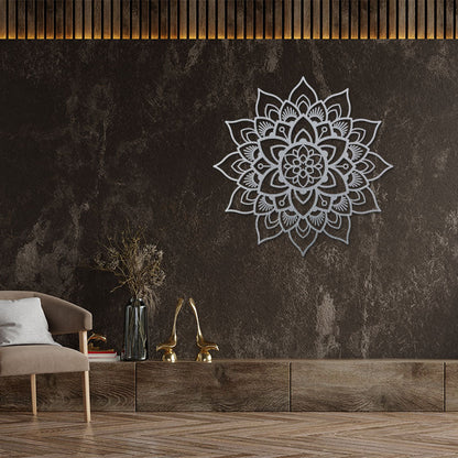 Mandala Metal Wall Art for Living Room Decor