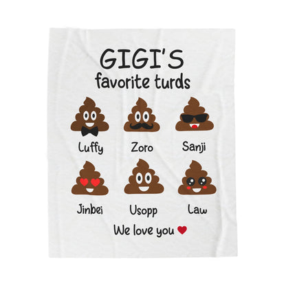 Personalized Funny Gigi Gift Blanket - PersonalizedFury