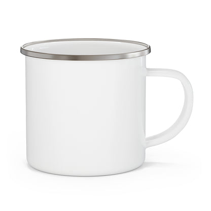 Enamel Camping Mug - Corgi Gift For Corgi and Camping Lovers