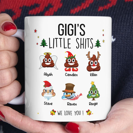 Funny Mug For Gigi - Personalized Christmas Gift - PersonalizedFury