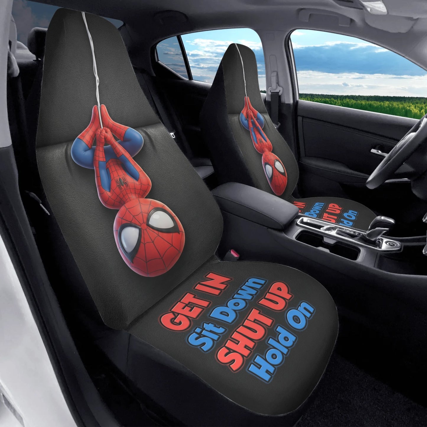 Spider-Man Car Seat Covers