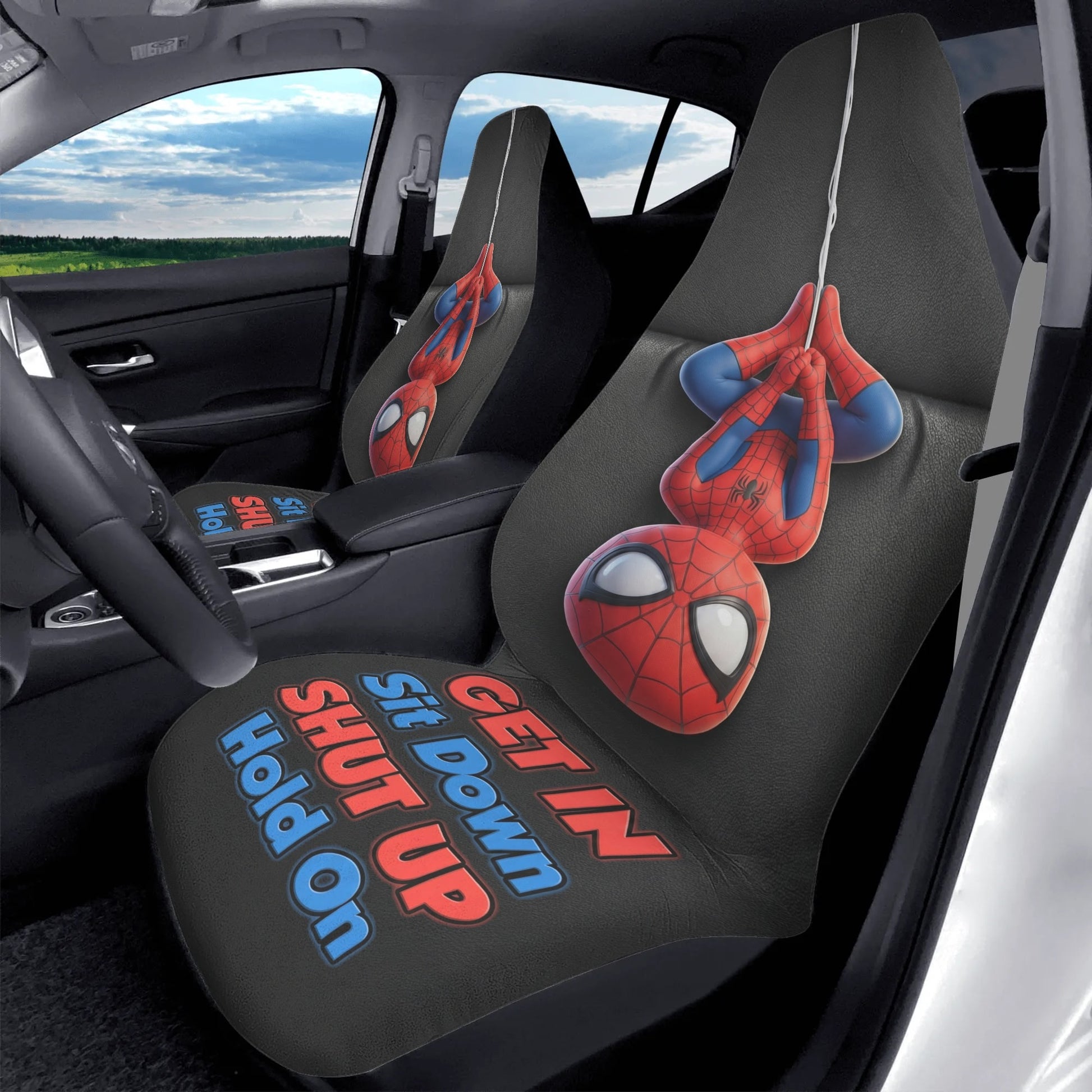 Spider-Man Car Seat Covers