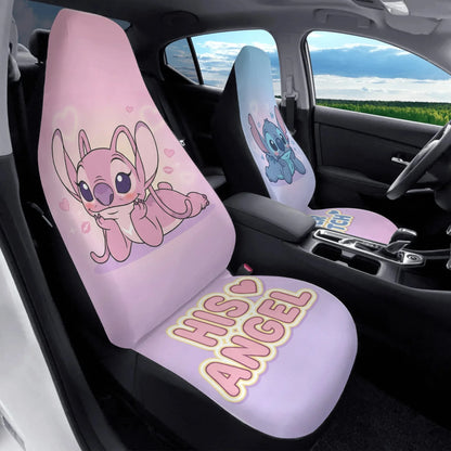 Lilo & Stitch Couple Car Seat Covers – Fun Car Accessories - PersonalizedFury