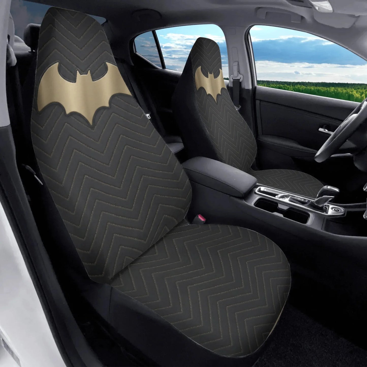 Batman Car Seat Covers for Cars – Bold Superhero Interior Style - PersonalizedFury