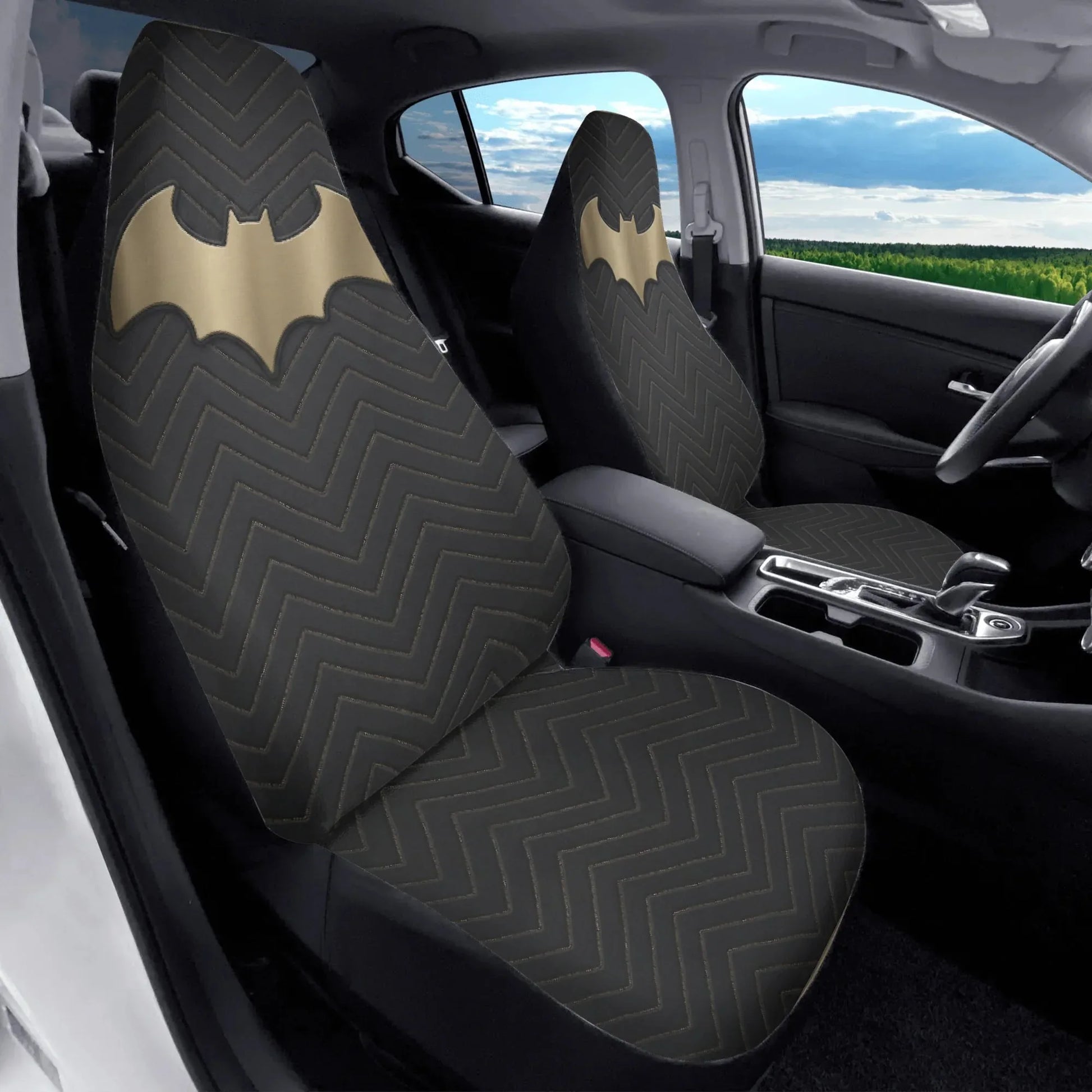 Batman Car Seat Covers for Cars – Bold Superhero Interior Style - PersonalizedFury