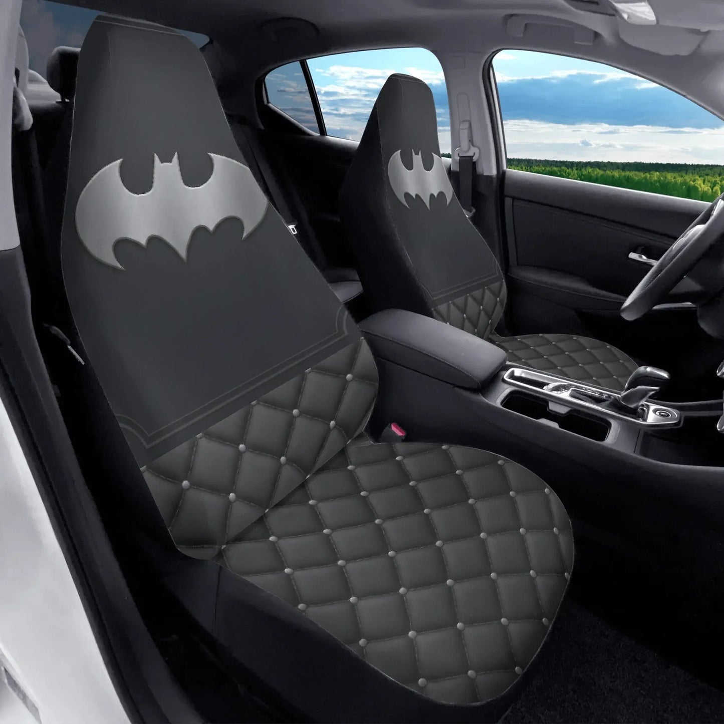 Batman Car Seat Covers – Dark Superhero Car Accessories - PersonalizedFury