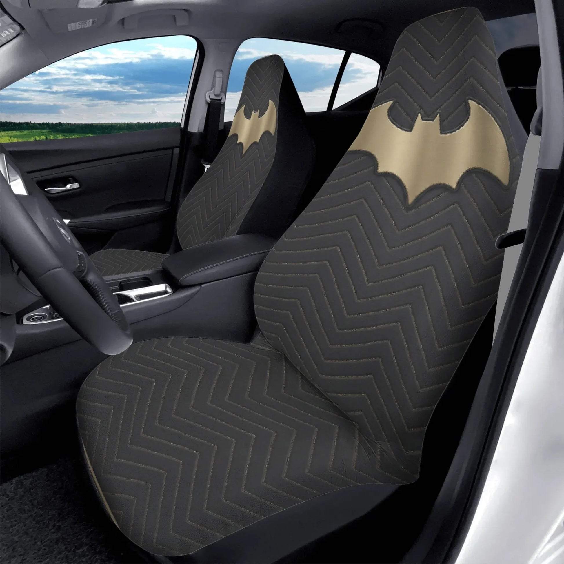 Batman Car Seat Covers for Cars – Bold Superhero Interior Style - PersonalizedFury