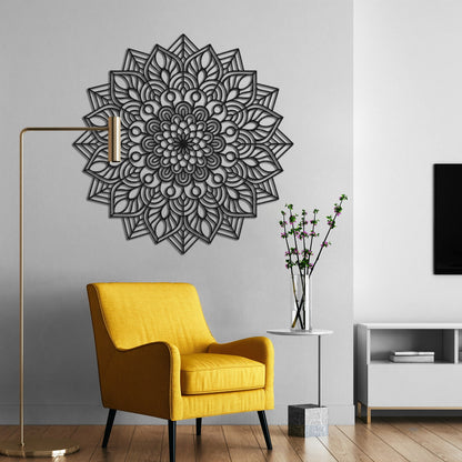 Mandala Metal Wall Art Wall Decor for Home & Office