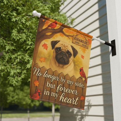 Pet Memorial Flag – Custom Dog Memorial Gift with Name & Years
